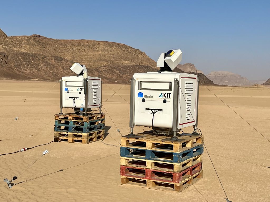 Doppler lidars during J-Wadi